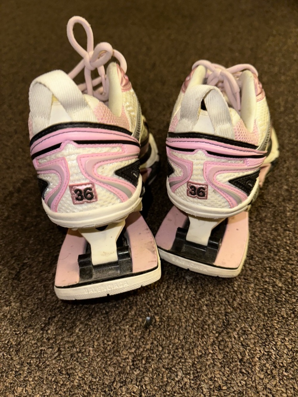 Size 6 - Balenciaga X-Pander Pink Silver W - Picture 6 of 9